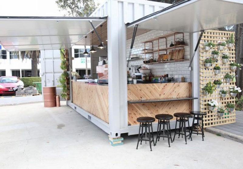Tại sao container lại là xu hướng thiết kế quán cafe trong năm nay?