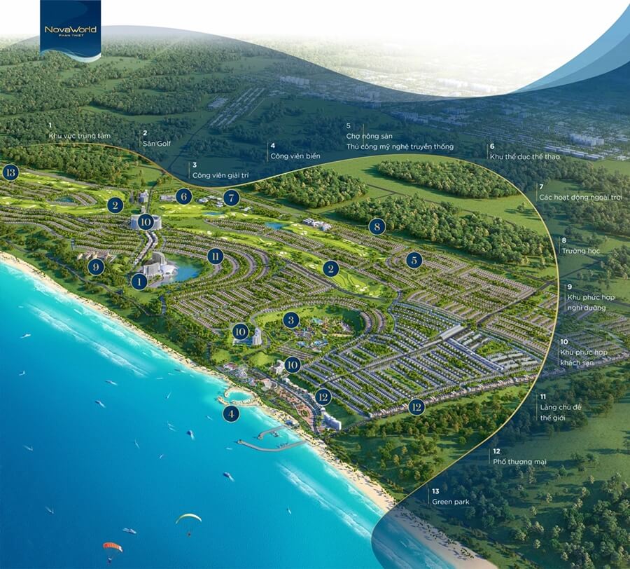 Tổng quan dự án Novaworld Mũi Né - Marina City câp nhật 2022