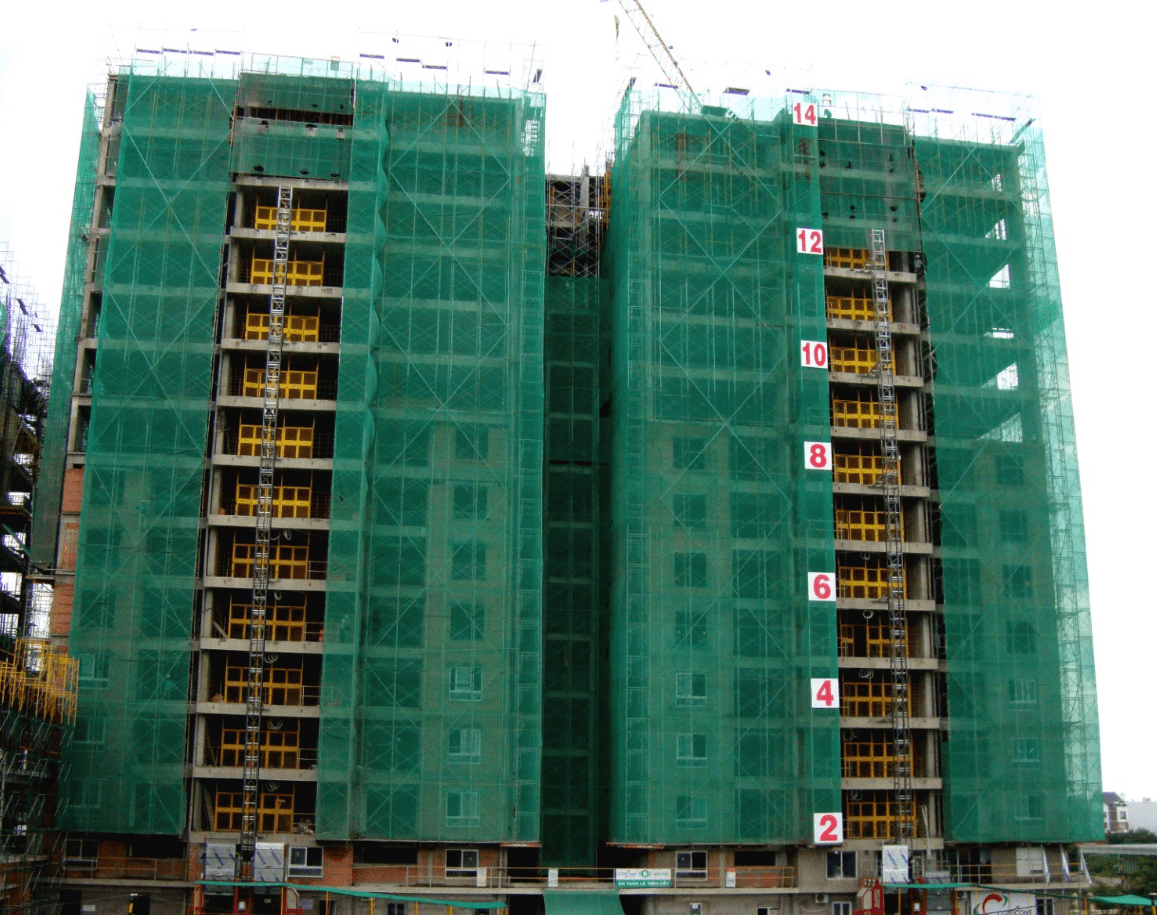 giá lưới che công trình