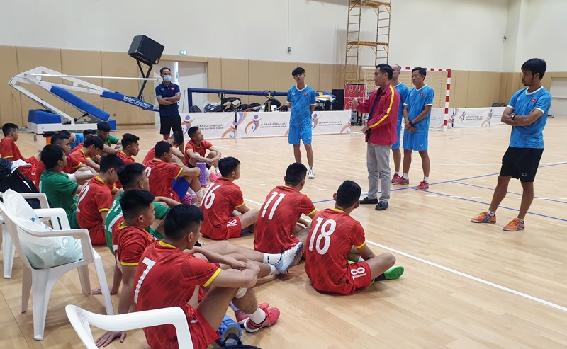Đội tuyển futsal Việt Nam rèn chiến thuật power-play, sẵn sàng chơi tất tay