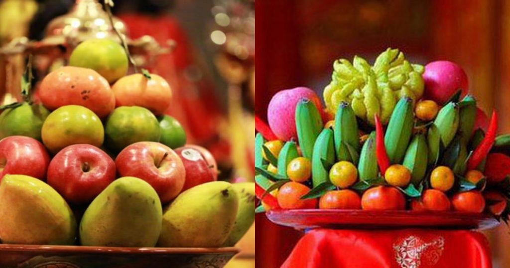 Lựa chọn loại trái cây để thiết kế mâm ngũ quả