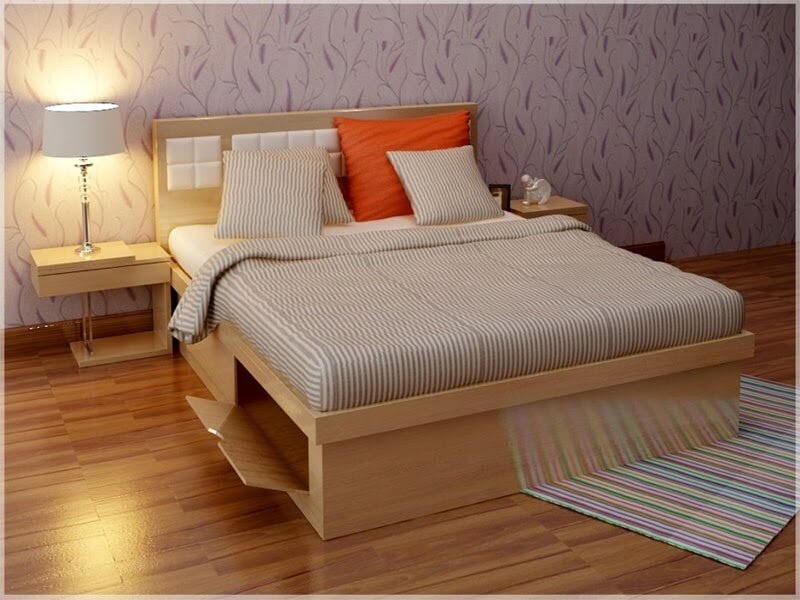 Lựa chọn giường phù hợp với không gian.