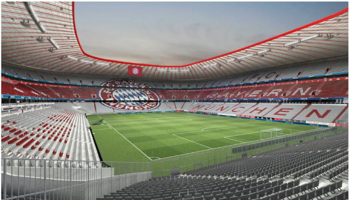 Allianz Arena - Sân vận động sang trọng, hiện đại và ấn tượng