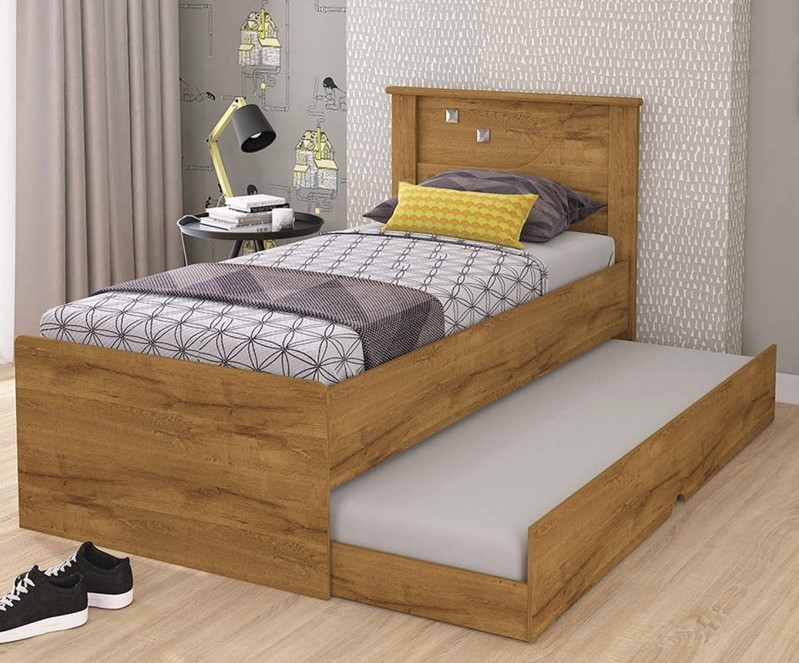 Giường ngủ có ngăn kéo để để đệm là lựa chọn phù hợp cho mọi gia đình.