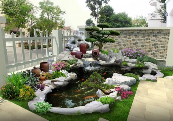 sân vườn bên hông nhà, thiết kế sân vườn bên hông nhà, sân vườn, sân vườn đẹp, sân vườn biệt thự, sân vườn mini, sân vườn nhỏ đẹp, 