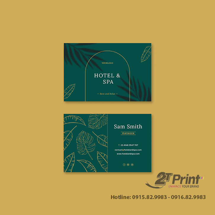 30+ mẫu card visit khách sạn, card visit nhà nghỉ, hostel ấn tượng đẹp mắt  2021