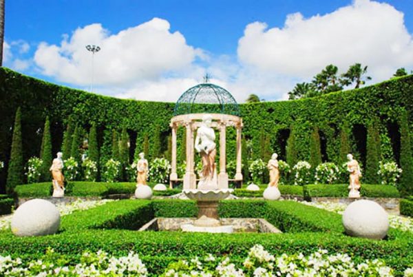 Sân vườn kiểu Pháp, sân vườn đẹp, sân vườn, sân vườn biệt thự, sân vườn mini