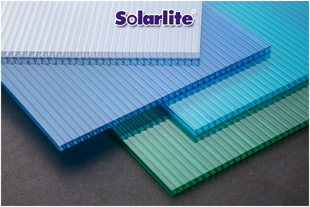 Tấm lợp Poly Solarlite | Tấm Poly SolarLite Độ Dày 5mm 6mm