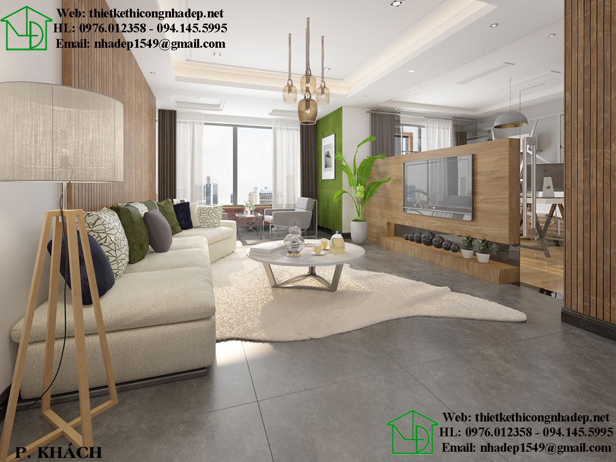 Thiết kế nội thất chung cư tại Hà Nội Capital Garden NDNTCC30